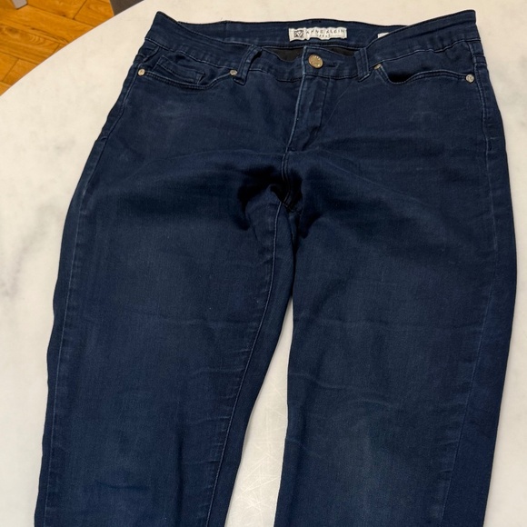 Ann Klein Jeans, Skinny Ankle, Women’s size 8 X 29” inseam, Inky blue - Picture 1 of 6